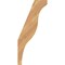 Ekena Millwork 3 1/2"W x 10"D x 22"H Funston Smooth Knee Brace, Western Red Cedar BRC04X10X22FST00SWR - alternate 3